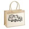 Cotton Pocket Jute Shopper Thumbnail