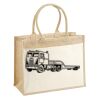 Cotton Pocket Jute Shopper Thumbnail