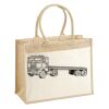 Cotton Pocket Jute Shopper Thumbnail