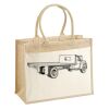 Cotton Pocket Jute Shopper Thumbnail
