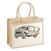 Cotton Pocket Jute Shopper Thumbnail