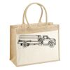 Cotton Pocket Jute Shopper Thumbnail