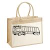 Cotton Pocket Jute Shopper Thumbnail