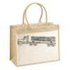 Cotton Pocket Jute Shopper Thumbnail