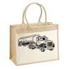 Cotton Pocket Jute Shopper Thumbnail
