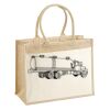 Cotton Pocket Jute Shopper Thumbnail