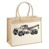 Cotton Pocket Jute Shopper Thumbnail