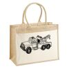 Cotton Pocket Jute Shopper Thumbnail