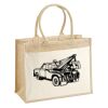 Cotton Pocket Jute Shopper Thumbnail