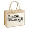 Cotton Pocket Jute Shopper Thumbnail