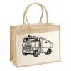 Cotton Pocket Jute Shopper Thumbnail