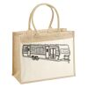 Cotton Pocket Jute Shopper Thumbnail