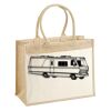 Cotton Pocket Jute Shopper Thumbnail