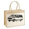 Cotton Pocket Jute Shopper Thumbnail