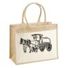 Cotton Pocket Jute Shopper Thumbnail