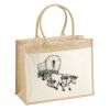 Cotton Pocket Jute Shopper Thumbnail