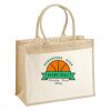 Cotton Pocket Jute Shopper Thumbnail