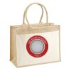 Cotton Pocket Jute Shopper Thumbnail
