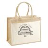 Cotton Pocket Jute Shopper Thumbnail