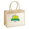 Cotton Pocket Jute Shopper Thumbnail