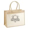 Cotton Pocket Jute Shopper Thumbnail