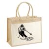 Cotton Pocket Jute Shopper Thumbnail