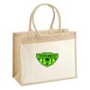 Cotton Pocket Jute Shopper Thumbnail
