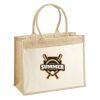 Cotton Pocket Jute Shopper Thumbnail