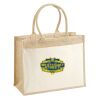 Cotton Pocket Jute Shopper Thumbnail