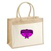 Cotton Pocket Jute Shopper Thumbnail