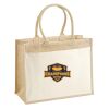 Cotton Pocket Jute Shopper Thumbnail