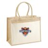 Cotton Pocket Jute Shopper Thumbnail