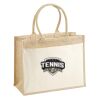 Cotton Pocket Jute Shopper Thumbnail