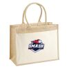 Cotton Pocket Jute Shopper Thumbnail