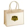 Cotton Pocket Jute Shopper Thumbnail