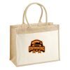 Cotton Pocket Jute Shopper Thumbnail