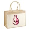 Cotton Pocket Jute Shopper Thumbnail