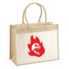 Cotton Pocket Jute Shopper Thumbnail