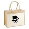 Cotton Pocket Jute Shopper Thumbnail
