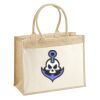 Cotton Pocket Jute Shopper Thumbnail