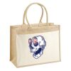Cotton Pocket Jute Shopper Thumbnail