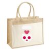 Cotton Pocket Jute Shopper Thumbnail