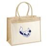 Cotton Pocket Jute Shopper Thumbnail