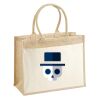 Cotton Pocket Jute Shopper Thumbnail