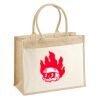 Cotton Pocket Jute Shopper Thumbnail
