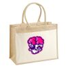Cotton Pocket Jute Shopper Thumbnail