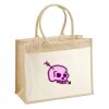 Cotton Pocket Jute Shopper Thumbnail