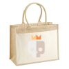 Cotton Pocket Jute Shopper Thumbnail