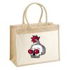 Cotton Pocket Jute Shopper Thumbnail