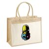 Cotton Pocket Jute Shopper Thumbnail